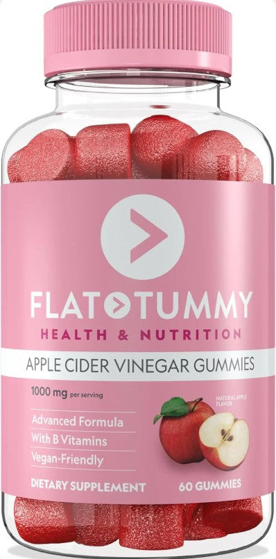 Nature’s Cure Flat Tummy Apple Cider Vinegar Gummies