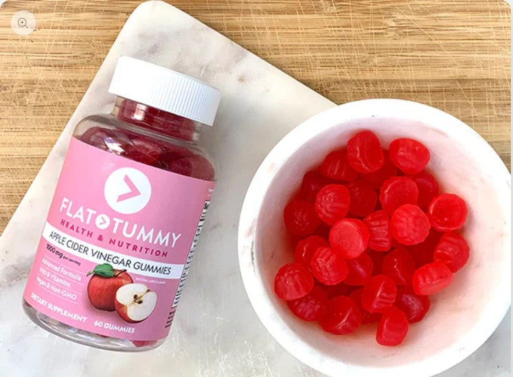 Nature’s Cure Flat Tummy Apple Cider Vinegar Gummies